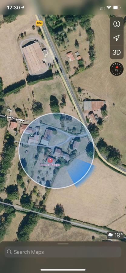 Long Meadow Gite France Asnieres-sur-Blour Exterior foto